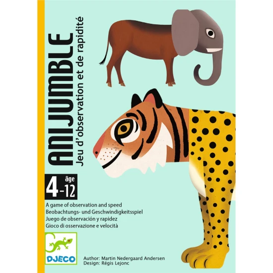 AniJumble: karetní hra na rychlost a postřeh