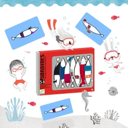 Sardinky: Paměťová a pozorovací karetní hra