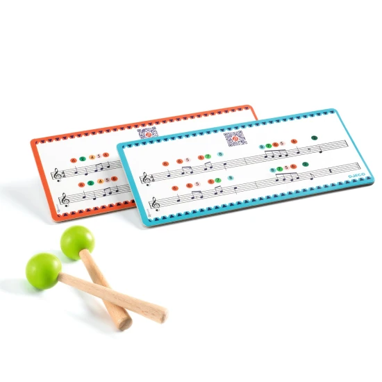 Kovový červený buben Animambo