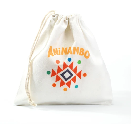 Kovový červený buben Animambo