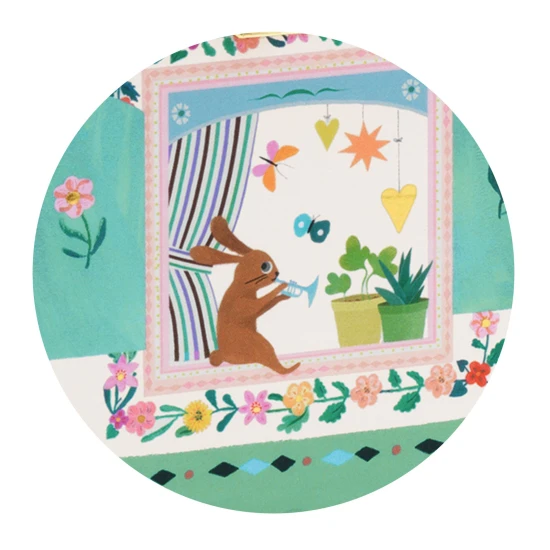 Začarovaný karavan: hrací skříňka