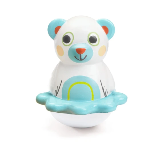 Dřevěná hrací skříňka Medvěd a sova