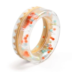 Kolečkové chrastítko s kuličkami