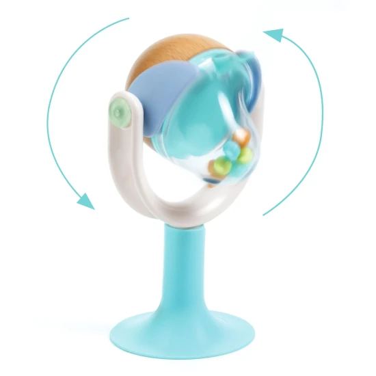 Chrastítko s přísavkou Ptáček