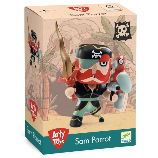Arty Toys figurka pirát Sam Parrot