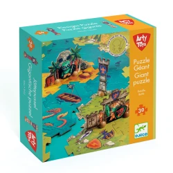 Arty Toys Obrovské puzzle Bitva Piráti vs Rytíři 30 ks