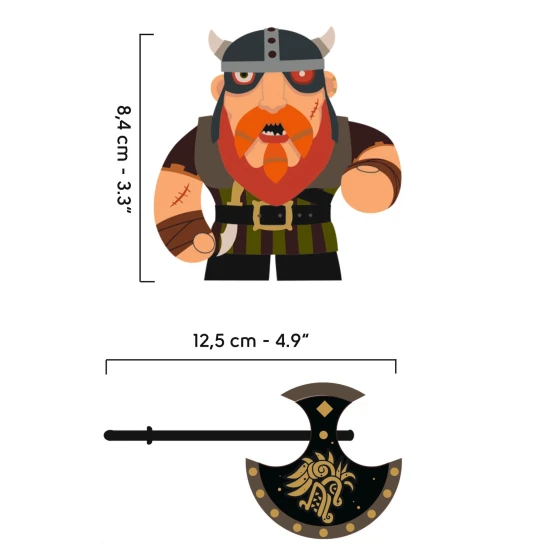 Arty Toys figurka Viking Ze Barbarious