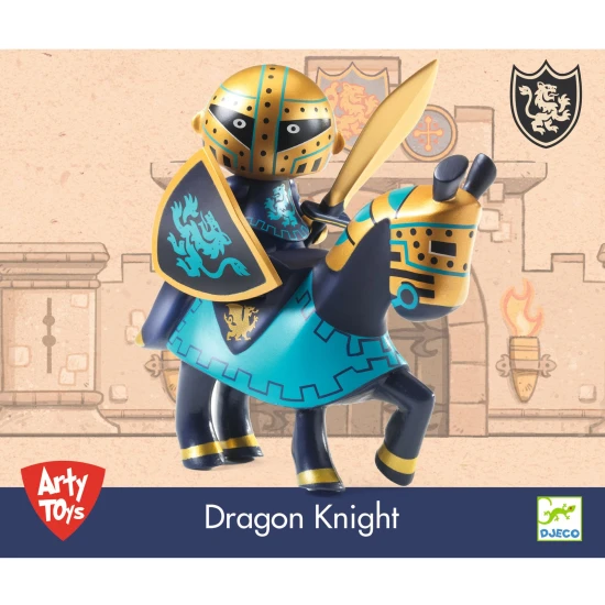 Arty Toys figurka rytíř Dragon na koni