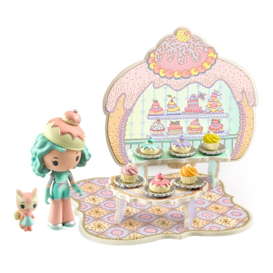 Djeco Tinyly Cukrárenský stánek Tiny Cakes