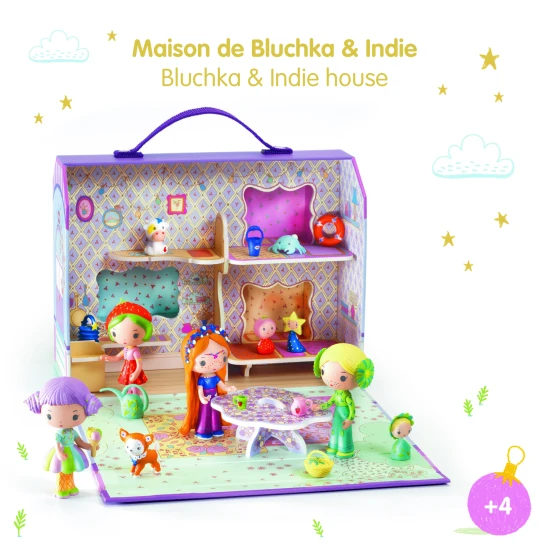 Tinyly: Bluchka & pejsek Indie v maringotce