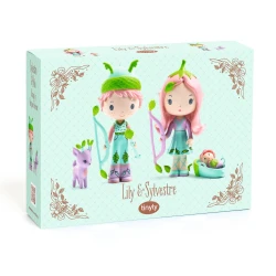 Tinyly figurky: Lily & Silvestr, miminko Babily a srnek