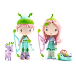 Tinyly figurky: Lily & Silvestr, miminko Babily a srnek