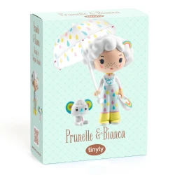 Tinyly figurky: Prunelle & panda Bianca