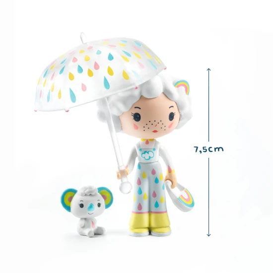 Tinyly figurky: Prunelle & panda Bianca