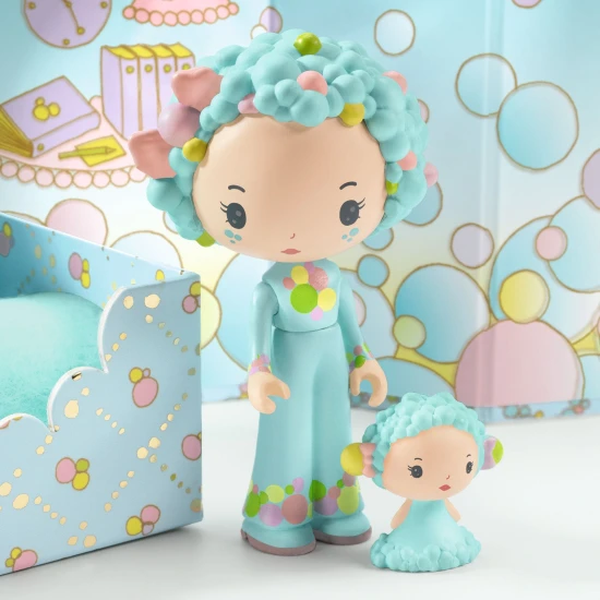 Tinyly figurky v krabičce: Blue a Bublinka