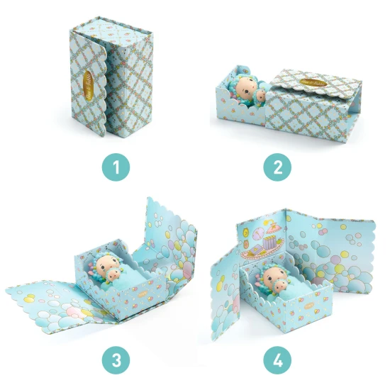 Tinyly figurky v krabičce: Blue a Bublinka