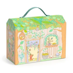 Tinyly figurky Sylvia a liška Fox v lesním domku