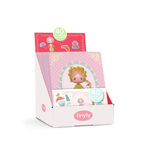 Tinyly Miss Lilypink: Odnímatelné samolepky 
