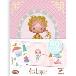 Tinyly Miss Lilypink: Odnímatelné samolepky