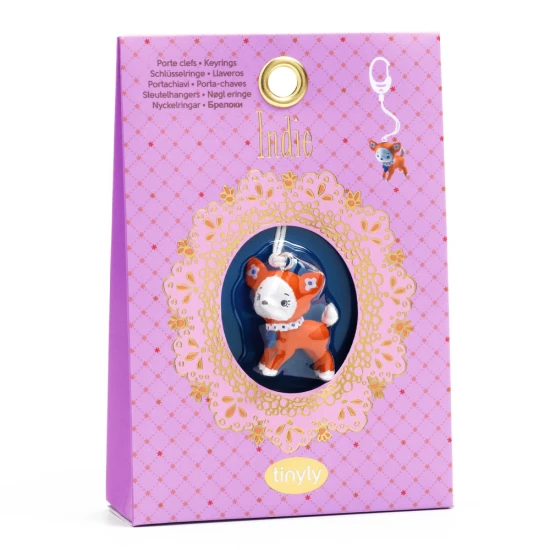 Přívěsek na klíče Tinyly Liška Indie Djeco