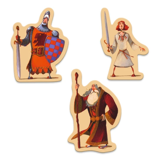 Pohádkové puzzle Král Artuš 100 ks