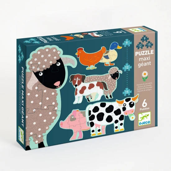 Obří puzzle Zvířátka