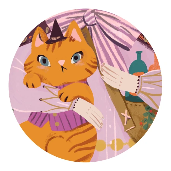 Čarodějnice Lily: Obrovské 36 dílné puzzle