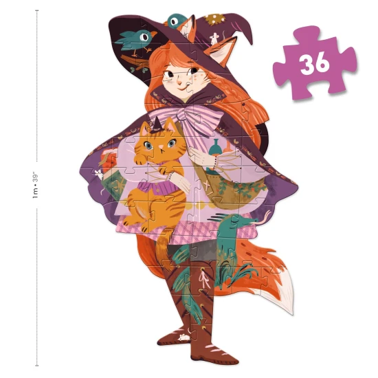 Čarodějnice Lily: Obrovské 36 dílné puzzle