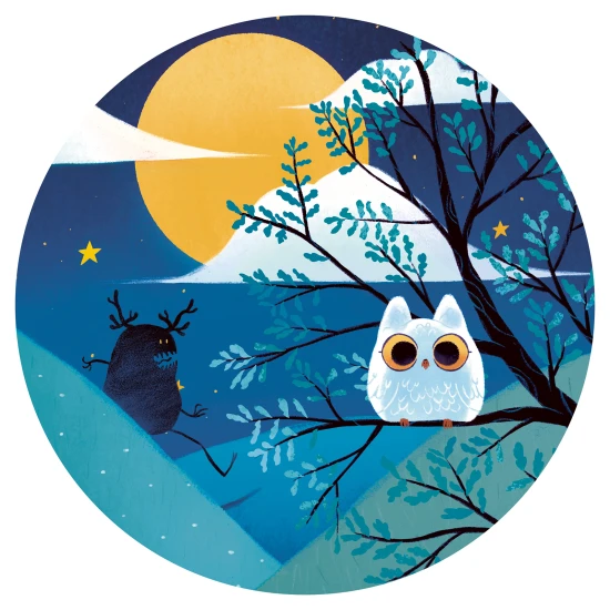 Puzzle Měsíční rytíř 36 ks