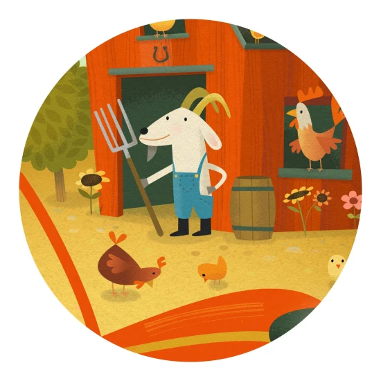 Puzzle Traktor 16 ks