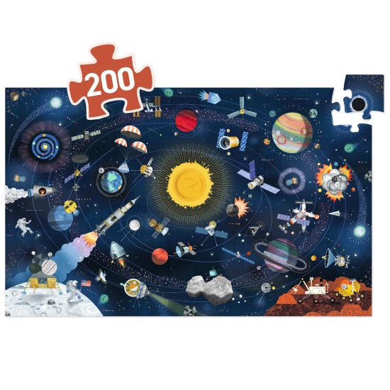 Objevovací puzzle Vesmír 200 ks