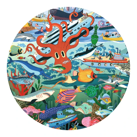 Objevovací puzzle Tajemství moře 200 ks