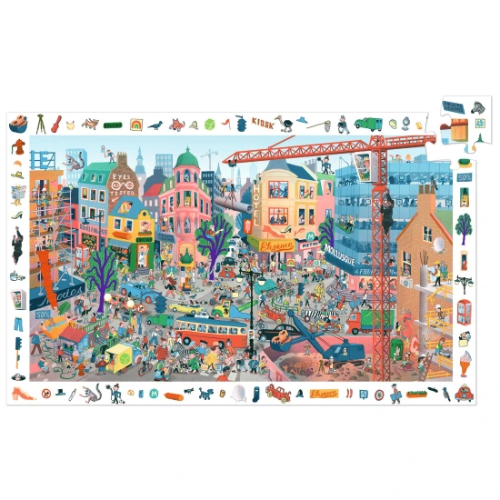 Objevovací puzzle Město 200 ks