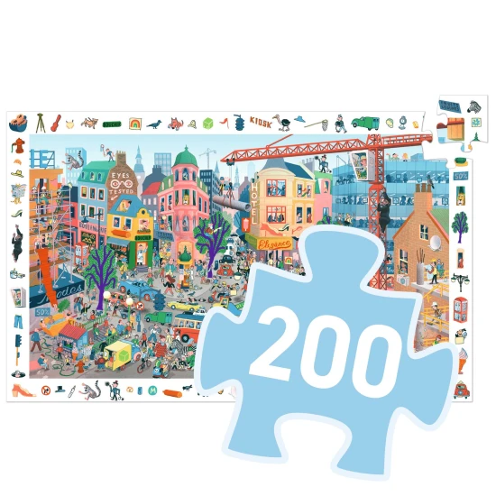 Objevovací puzzle Město 200 ks