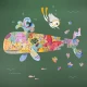 Umělecké puzzle Velryba 150 ks