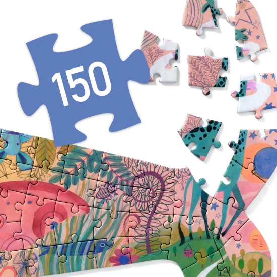 Umělecké puzzle Velryba 150 ks