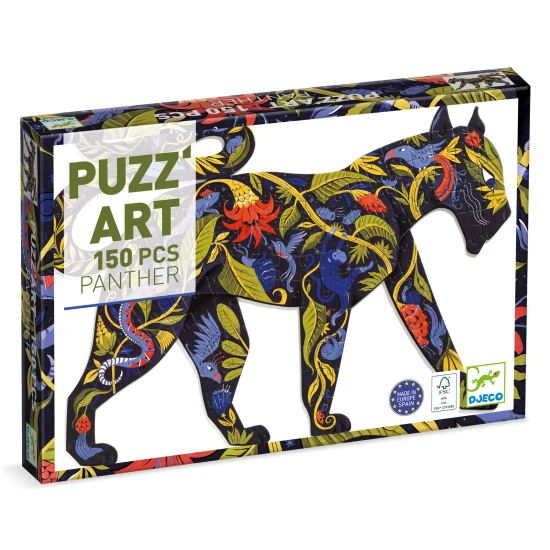 Umělecké puzzle: Panter (150 dílků)