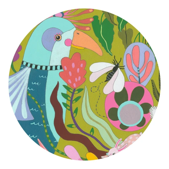 Umělecké puzzle: Lenochod (500 dílků)