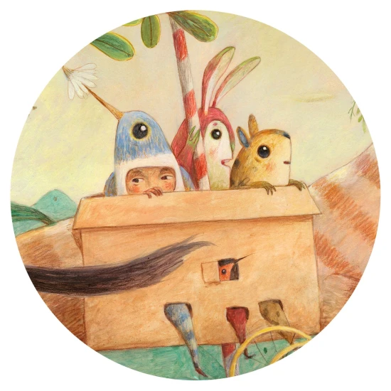 Puzzle Galerie: Nádherná jízda (100 dílků)