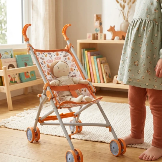 Pomea Kočárek pro panenky Les