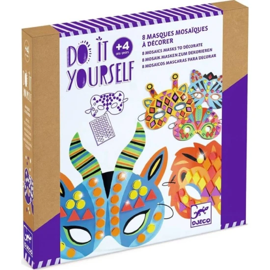 DIY Vyrob si sám Masky Zvířata z džungle