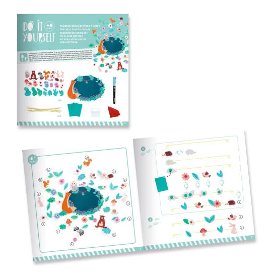 DIY Vyrob si sám Stíratelná tabulka V lese