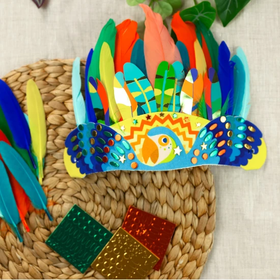 DIY kreativní sada Rio čelenka