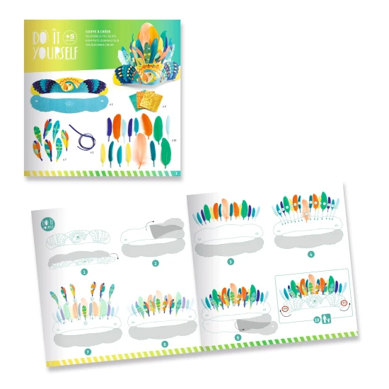 DIY kreativní sada Rio čelenka