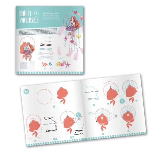 DIY kreativní sada Lapač snů Mořská víla