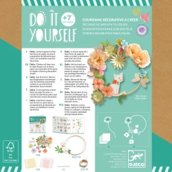 DIY Vytvoř si sám Květinový věnec Dalia DIY Vytvoř si sám Květinový věnec Dalia