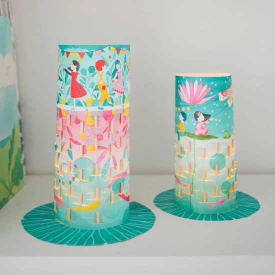 DIY kreativní sada Papírové lampiony