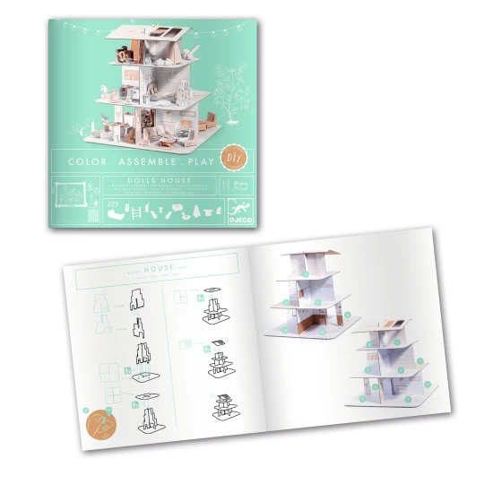 Diy kreativní sada Domeček pro panenky
