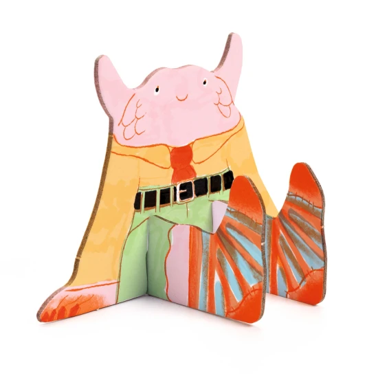 Kartonová 3D kreativní sada Team monsters