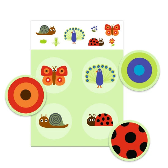 Přiřazovací hra Peří a srst